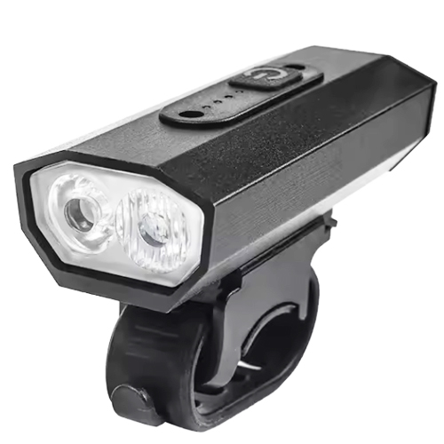 Велоліхтар BK-08/01 Pro-2XPE, ALUMINUM, індикація заряду, Waterproof, ЗУ Type-C