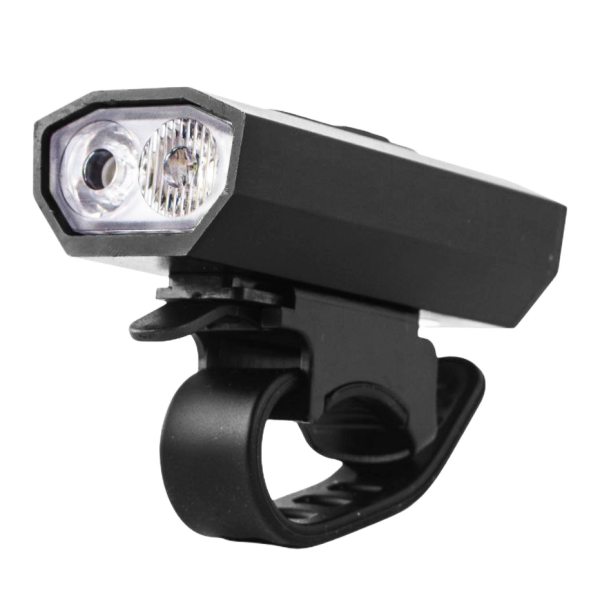 Велоліхтар BK-08/01 Pro-2XPE, ALUMINUM, індикація заряду, Waterproof, ЗУ Type-C