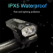 Велоліхтар BK-08/01 Pro-2XPE, ALUMINUM, індикація заряду, Waterproof, ЗУ Type-C