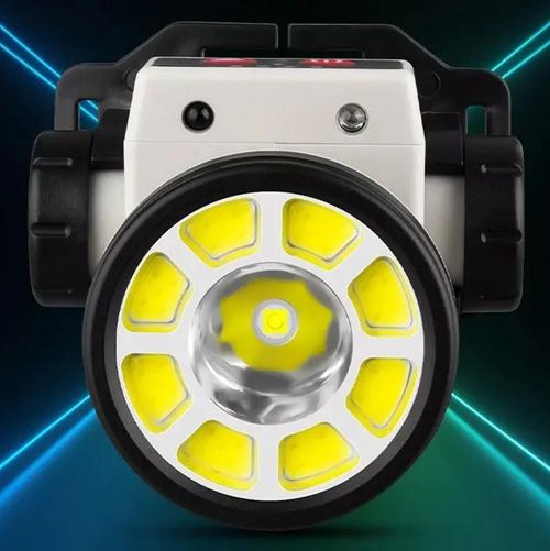 Ліхтар налобний PLD LY004-XPE+COB, Motion Sensor, Li-Ion акумулятор, індикація заряду, магніт