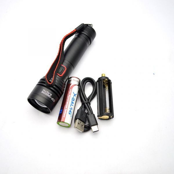 Ліхтар Bailong P02 P50 USB Type-C