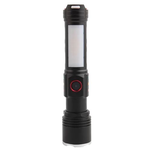 Ліхтар Police FLUORESCENCE PLD-2307 WHITE LASER LED PM10-TG+COB(red+blue+yellow), Motion Sensor Li-Ion акумулятор, power bank, ЗУ Type-C, zoom