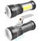 Ліхтар переносний Police S912-XPE+COB(white+red), ЗУ 220V/12V, 2x18650, zoom