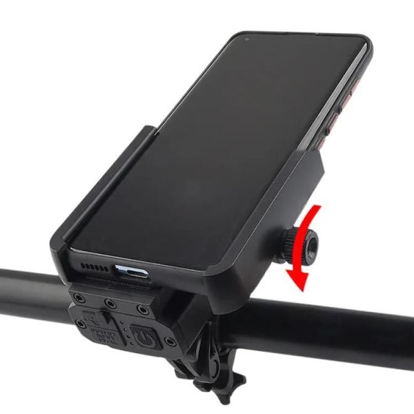 Велоліхтар BK09/Z-03-3T6, Power Bank, Li-Ion, Type-C, кріплення під телефон