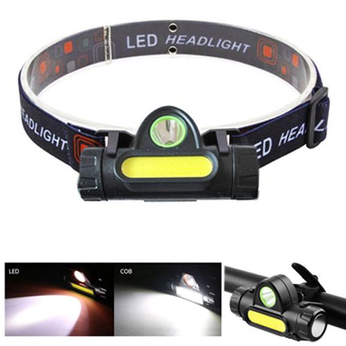 Велоліхтар + на лоб 872-1XPE + COB