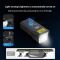 Велофонарь Q091  з сигналом, 250 LM, Li-Ion акумулятор, USB-Type-C, індикація заряду