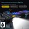 Велофонарь Q091  з сигналом, 250 LM, Li-Ion акумулятор, USB-Type-C, індикація заряду