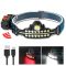 Ліхтар налобний BL-W690-LTS+SMD (white+red), Motion Sensor, Li-Ion акумулятор, zoom, ЗУ Type-C, Box