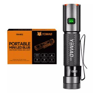 Ліхтар YEMAO YM-M52, 1500LM, акумулятори 2x14500 (2x1200 mAh)