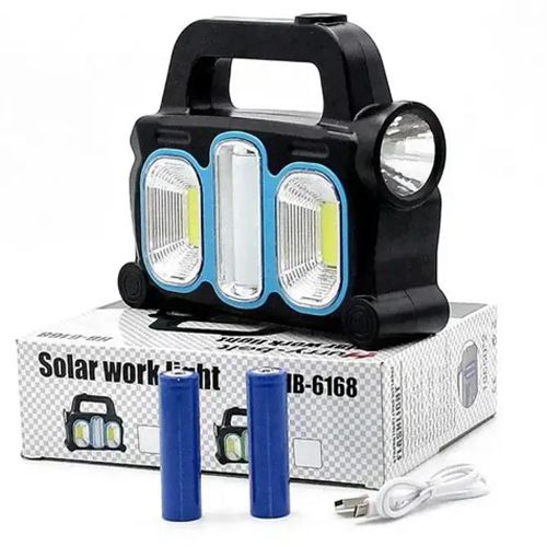 Фонарь переносной HB-6168-LED+2COB