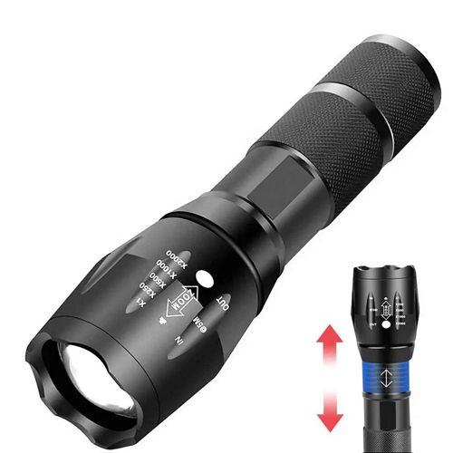 Фонарь R5-2XPE(white+red)