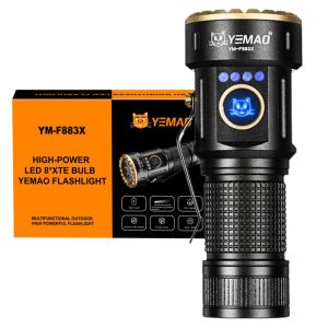 Ліхтар тактичний YEMAO YM-F883X, 3000LM, акумулятори 18650 + 18350 (3200 + 1500 mAh)