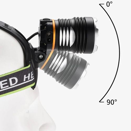 Фонарь налобный PLD A7-XPE+UV