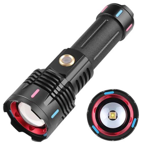 Фонарь FLUORESCENCE G25 PM30-TG, 1х26650/3xAAA, Power Bank, ЗУ Type-C, Zoom, Box