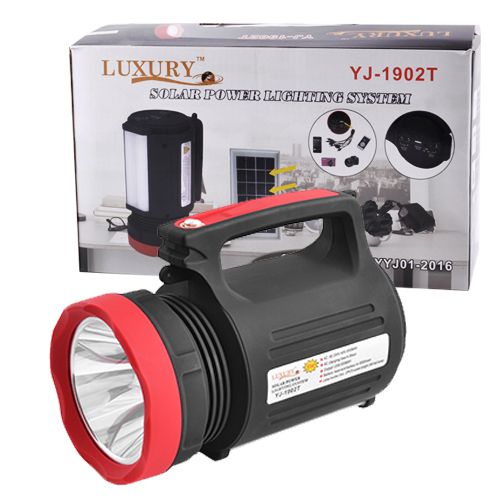 Фонарь переносной Luxury/YAJIA 1902 T, 5W+22SMD, 2 лампы 3W