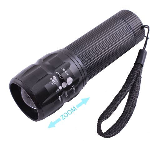 Фонарик Police 8400-LM, 3xAAA, zoom, темляк