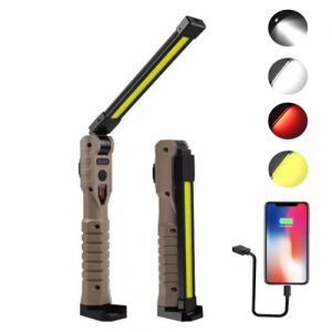 Ліхтар WORKLIGHT-WL-08-XPE+COB, поворот180º+180º, магніт