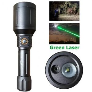 Фонарь PLD CK007 Laser, Li-Ion акумулятор, 1х18650/3xAAA