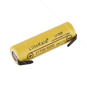 Акумулятор Liitokala 21700 50E-N, 5000mAh під пайку