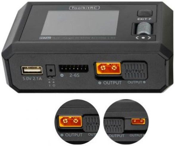 Зарядное устройство для ToolkitRC M7AC 300W AC/DC для FPV