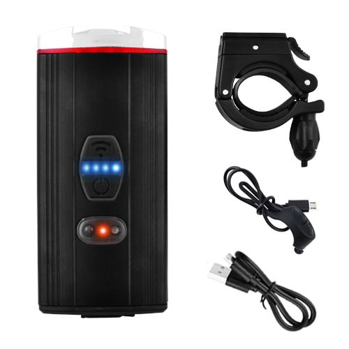 Велозвонок+ фара XA582-2T6, Motion Sensor, выносная кнопка