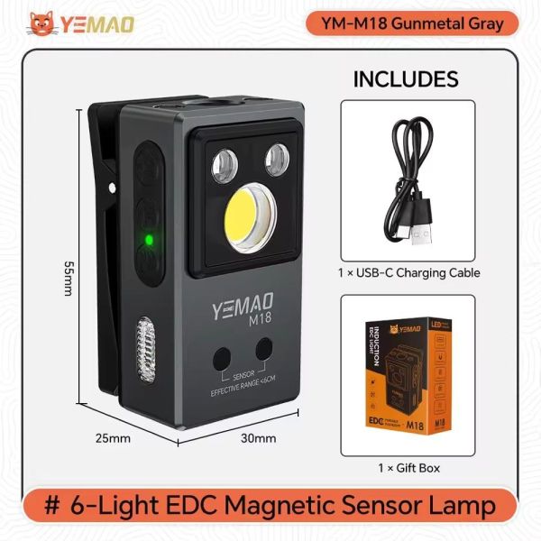 Ліхтар YEMAO YM-M02X XTE + RGB