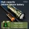 Ліхтар YEMAO YM-A19 9LED з Power Bank, Type-C, гачком та фільтрами