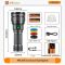 Ліхтар YEMAO YM-A9 9LED 2x26650 з Power Bank, Type-C, фільтрами та ковпачком
