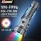 Ліхтар YEMAO YM-F996 — багатофункціональний ліхтар 2000LM з UV