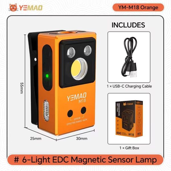 Ліхтар YEMAO YM-M02X XTE + RGB