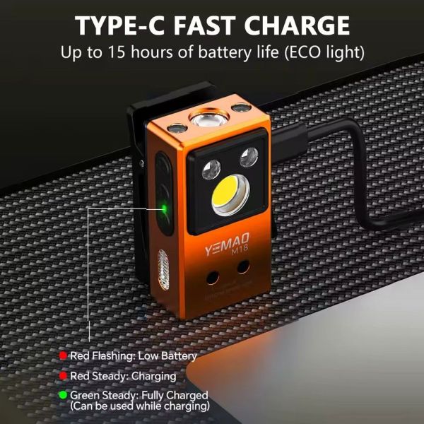 Ліхтар YEMAO YM-M02X XTE + RGB
