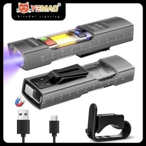 Ліхтар YEMAO YM-M31-UV — EDC ліхтар з UV світлом