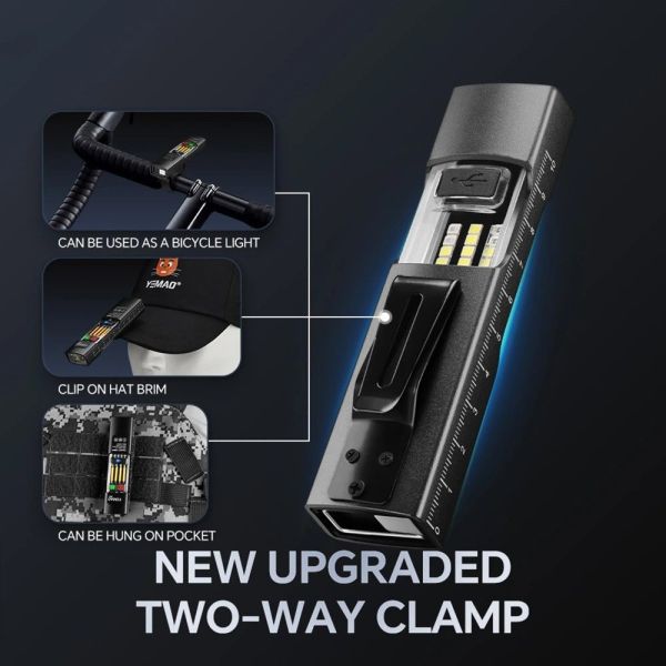 Ліхтар YEMAO YM-M31-UV — EDC ліхтар з UV світлом