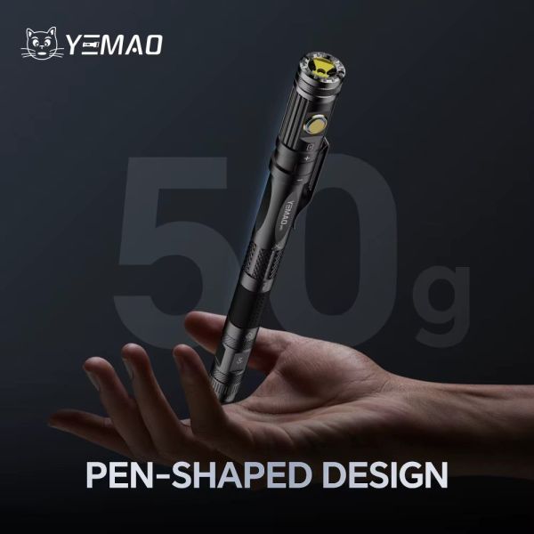 Ліхтар YEMAO YM-M91 мультитул 6-в-1 — Type-C