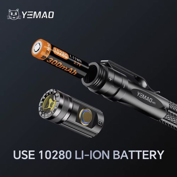 Ліхтар YEMAO YM-M91 мультитул 6-в-1 — Type-C