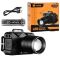 Налобний ліхтар YEMAO YM-T305 — цифровий ліхтар із Zoom-фокусом