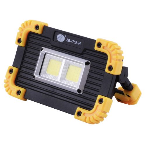 Прожектор світлодіодний ZB-7759-24-2COB, ЗУ micro USB, 1x18650